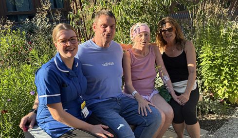A Moment of Love Here in Our Wellbeing Garden