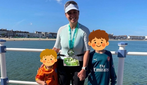 Gemma Takes on IRONMAN 70.3 